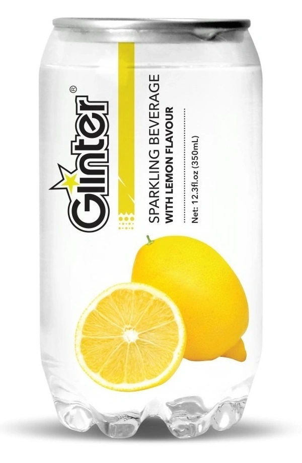 Glinter Sparkling Beverage with Lemon Flavour, 350 ml - 350ml