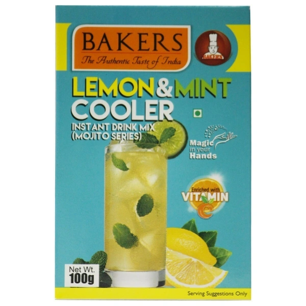 Bakers Lemon & Mint Cooler 100g - 100g
