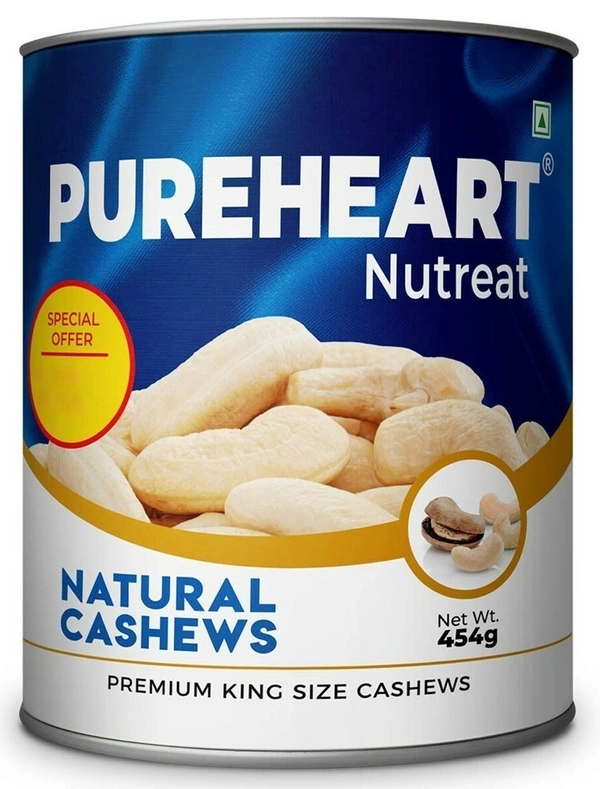 Pure Heart Pureheart Nutreat Deluxe Cashews, 454g - 454g