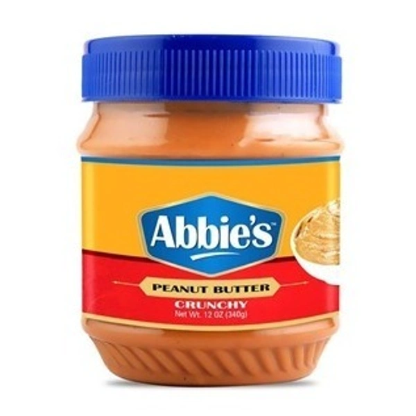 Abbies Peanut Butter Crunchy, 340g - 340g