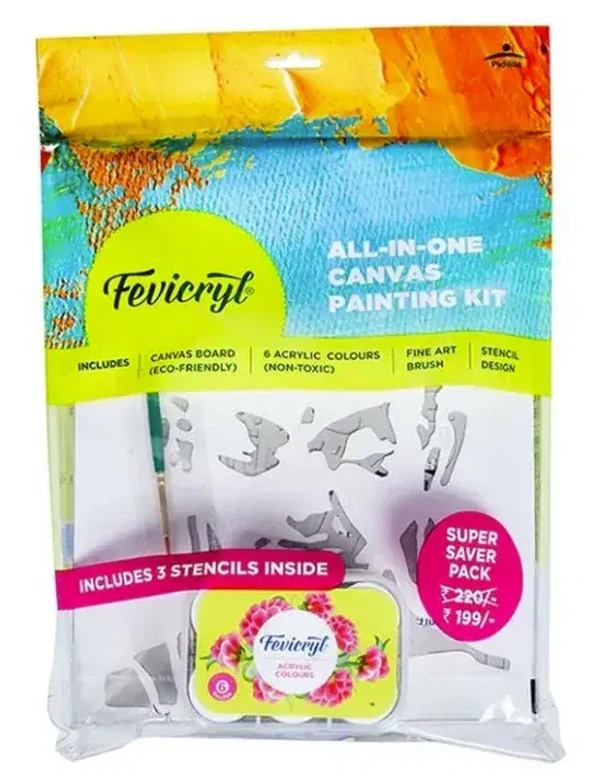 Pidilite Fevicryl All In One Canvas Kit