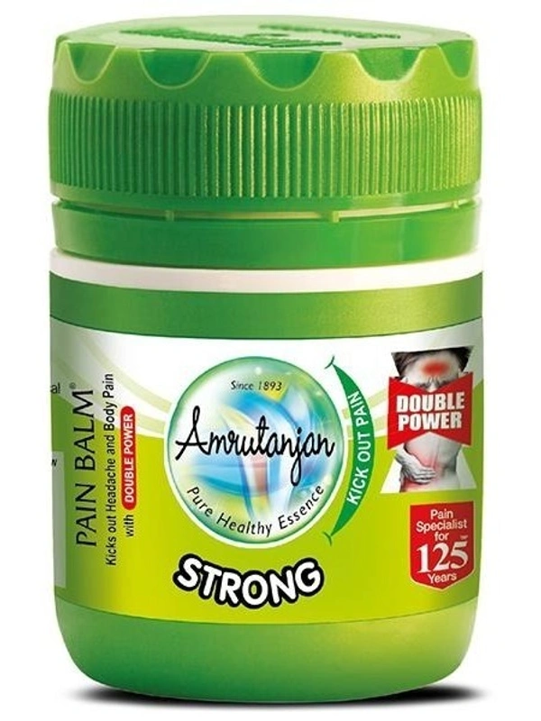 Amrutanjan Amruthanjan Pain Balm Double Power, 8 ml - 8 ml
