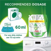 Ariel Front Load Matic Liquid Detergent Super Saver Pack, 2 ltr - 2 ltr