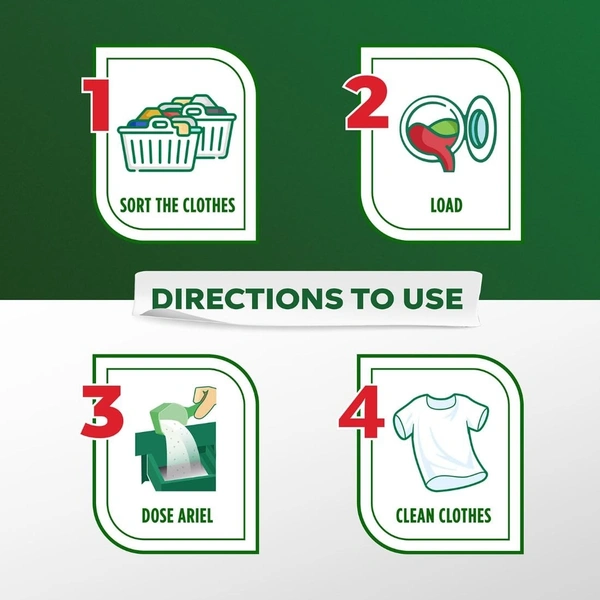 Ariel Matic Front Load Detergent Washing Powder (3+1 kg), 4 kg - 4 kg