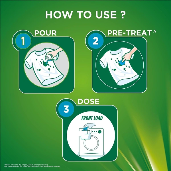 Ariel Matic Liquid Detergent Front Load Bottle, 500 ml - #REF!