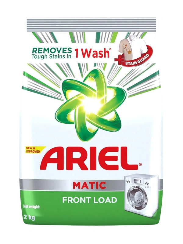 Ariel Matic Top Load Detergent Washing Powder, 2 kg - 2 kg