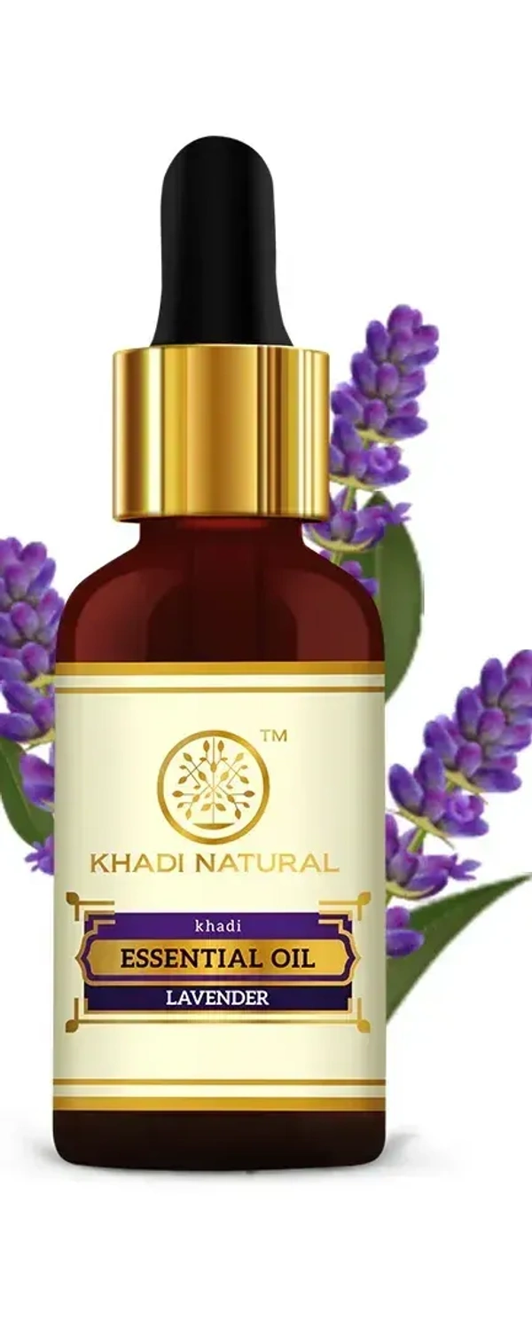 Khadi Herbal Lavender Essential Oil, 15 ml - 15 ml