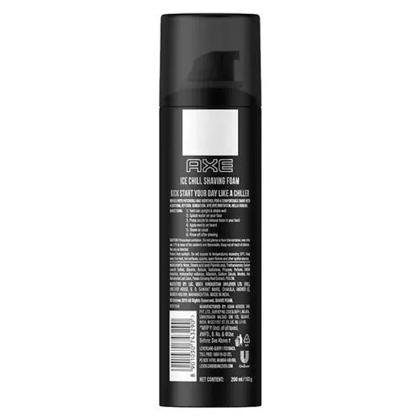Axe Foam Fresh Patchouli Aqua Fragrance Sensitive Shaving, 200ml - 200ml