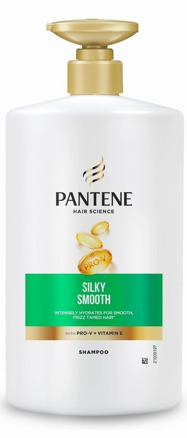 Pantene Advanced Hair Fall Solution Silky Smooth Care Shampoo, 1 ltr - 1 ltr