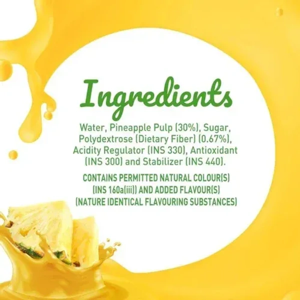 B Natural Juice - Pineapple 1 Litre