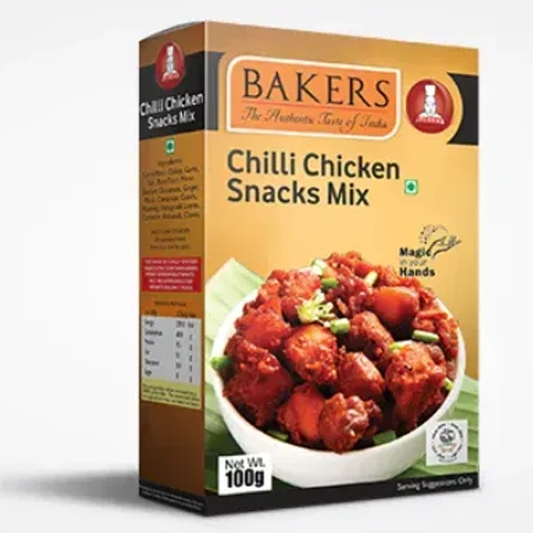 Bakers Chilli Chicken Snacks Mix 100g - 100g