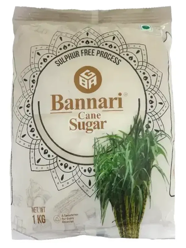 Bannari Cane Sugar Pack, 1 kg - 1 Kg