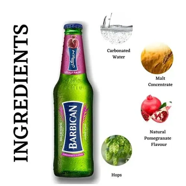 Barbican Pomegranate Malt Beverage, 330 ml - 330 ml