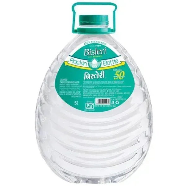 Bisleri Mineral Water Rocking Bottle, 5 ltr