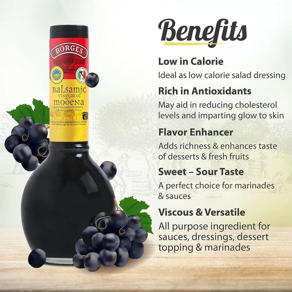 Borges Balsamic Vinegar, 250 ml - 250 ml