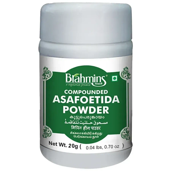 Brahmins Compounded Asafoetida Powder, 20g - 20g