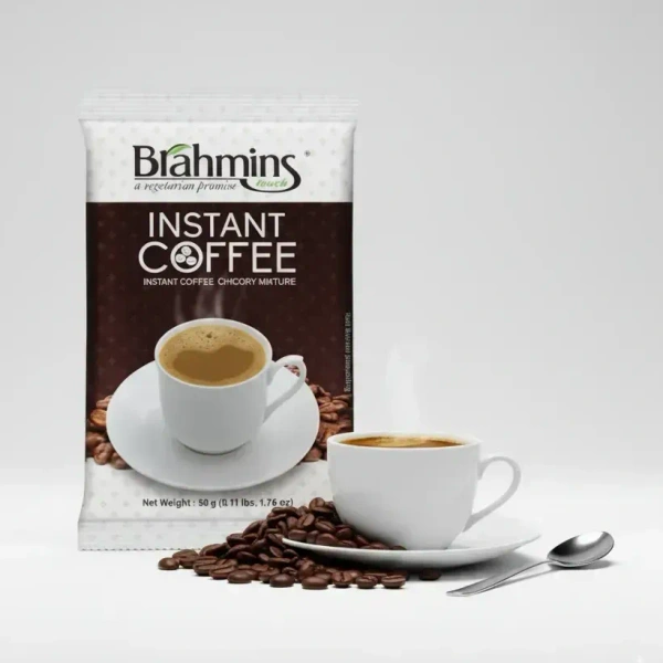 Brahmins Instant Coffe 8g - 8g