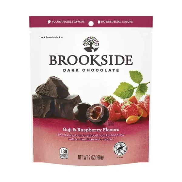 Brookside Dark Chocolate Raspberry & Goji, 100gm - 100g