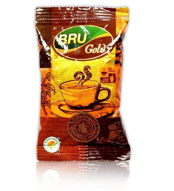 Bru Gold Instant Coffee Powder, 50g Pouch - 50g