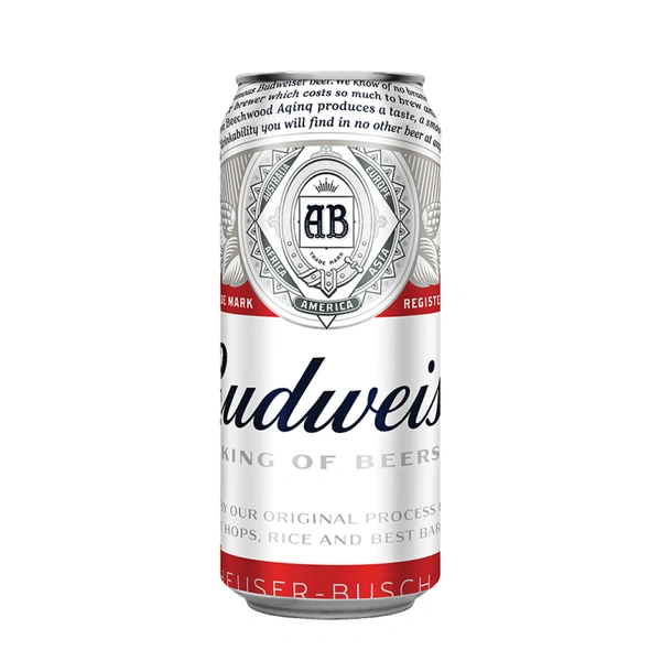 Budweiser Beer Can, 500 ml - 500 ml
