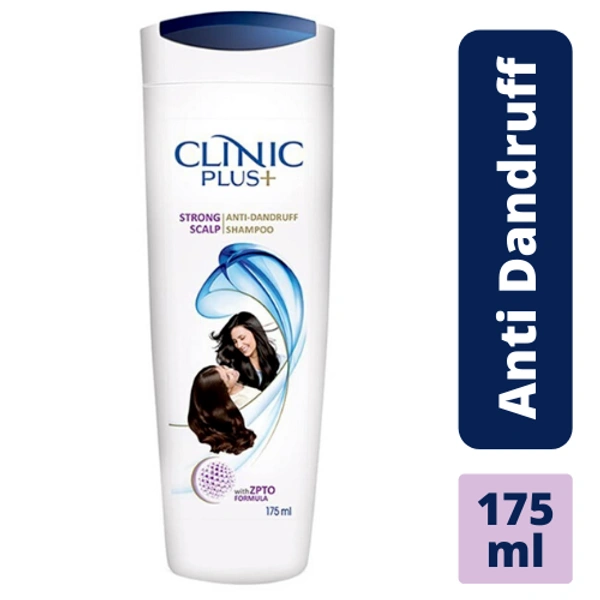 Clinic Plus Strong Scalp Anti-Dandruff Shampoo, 175 ml - 175 ml