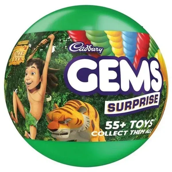 Cadbury Gems Surprise Fun on Wheel, 17.8g - 17.8g
