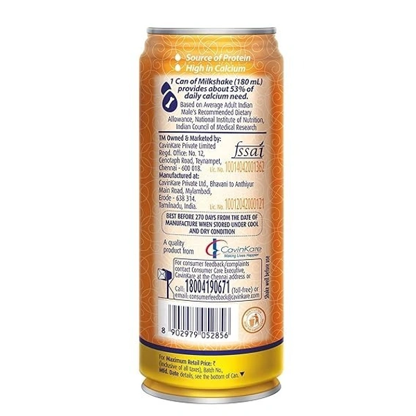 Cavin's Cavins Rajbhog Milk Shake 180ml - 180ml