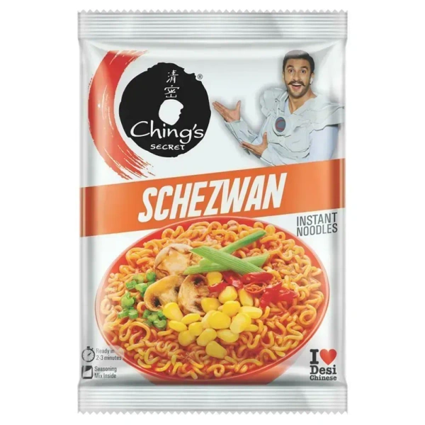 Ching's Secret Instant Noodles Schezwan Packet, 60g - 60g