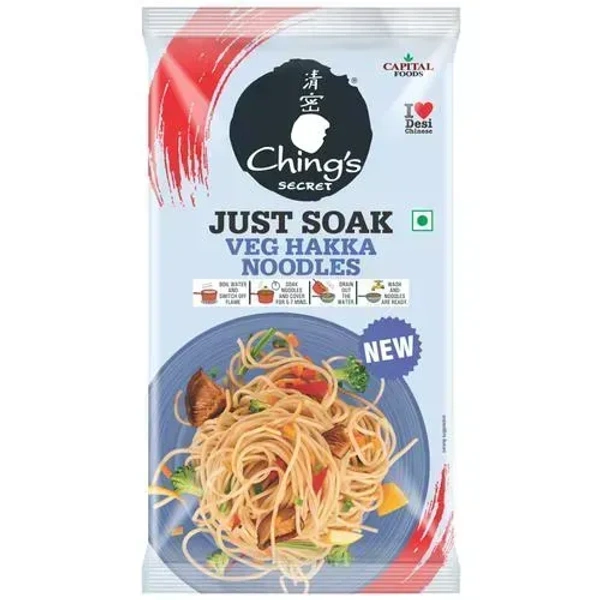 Ching's Secret Just Soak Veg Hakka Noodles, 150g - 150g