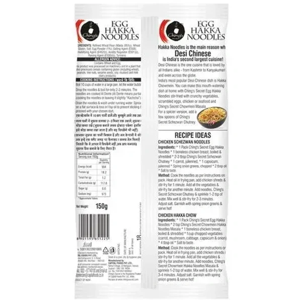 Ching's Secret Egg Hakka Noodles, 150g - 150g