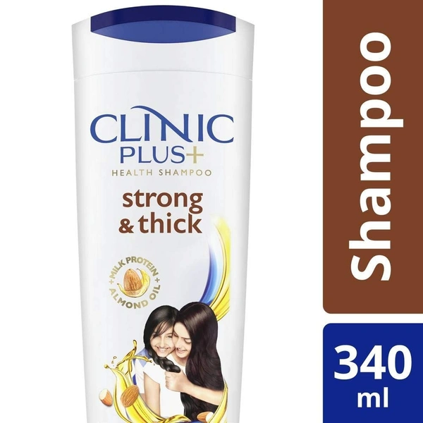 Clinic Plus Strong& Extra Thick Shampoo, 340 ml - 340 ml