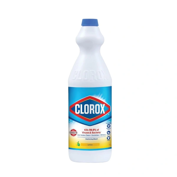 Clorox Bleach Lemon Triple Action, 1 ltr - 1 Ltr