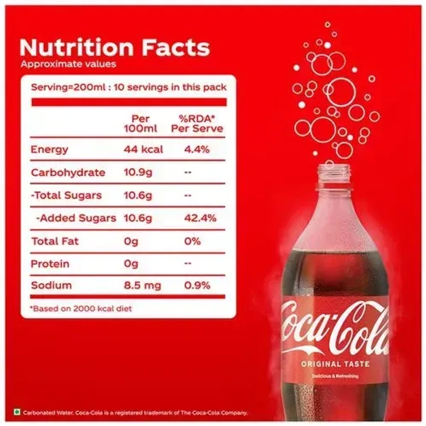 Coca-Cola Coca Cola Original Taste Fridge pack - 1.25 ltr
