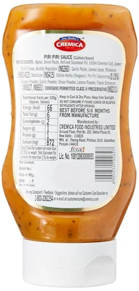 Cremica Piri Piri Sauce, 400g - 400g