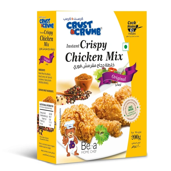 Crust & Crumb Instant Crispy Chicken Mix 200g - 200g