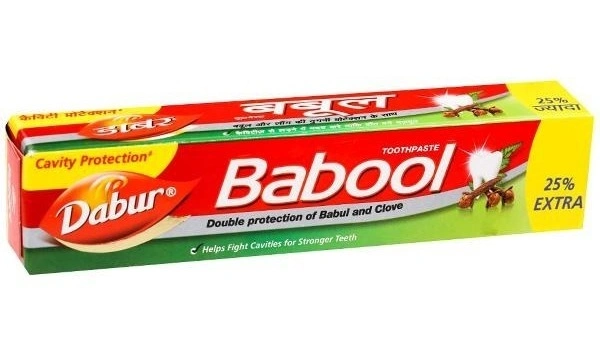 Dabur Babool Cavity Protection Toothpaste 80g + 25% Extra - 