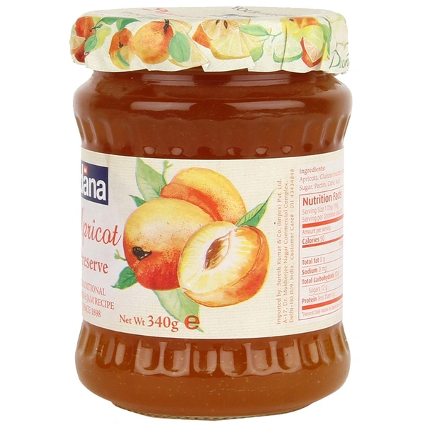 Canoe Dana Apricot Jam, 340g - 340g