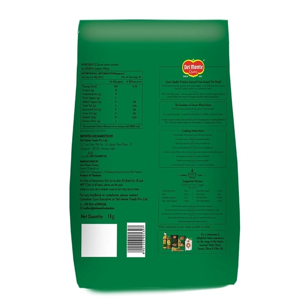 Del Monte Quality Chifferi Rigati, 500g - 1Kg