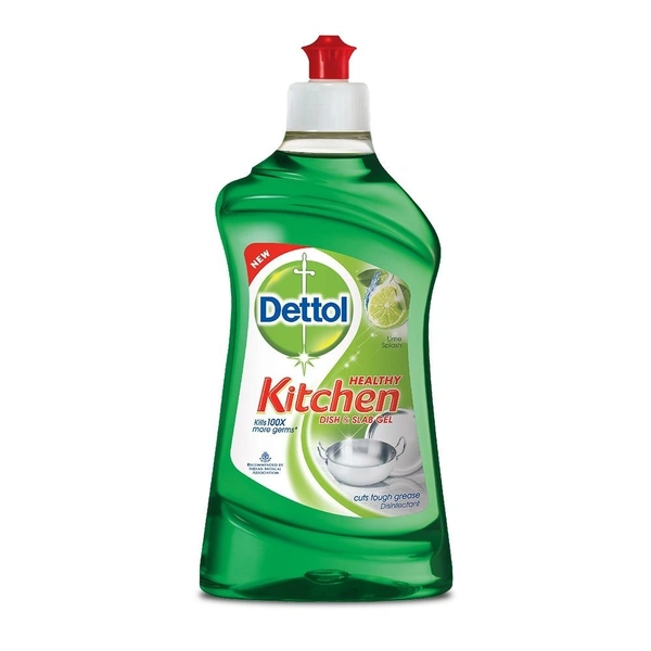 Dettol Kitchen Dish& Slab Lime Gel, 200 ml - 200 ml