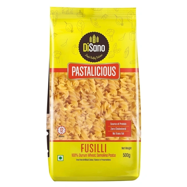 Disano Pastalicious Fusilli, 500g - 500g