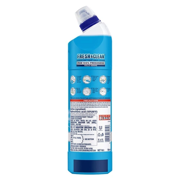 Domex Ocean Fresh Toilet Cleaner, 750 ml - 750 ml