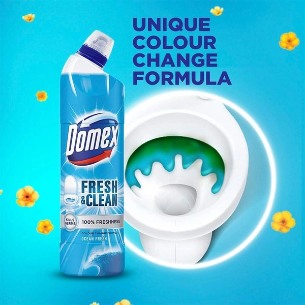 Domex Ocean Fresh Toilet Cleaner, 750 ml - 750 ml