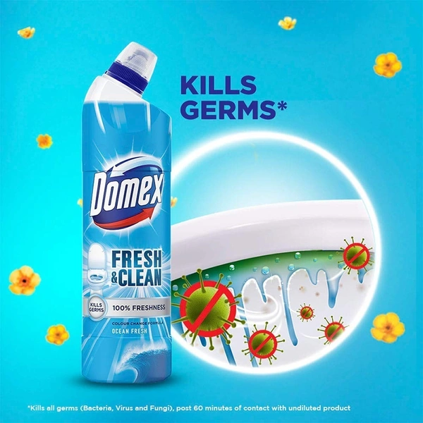 Domex Ocean Fresh Toilet Cleaner, 750 ml - 750 ml