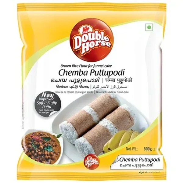 Double Horse Chemba Puttu Podi 500 g Pouch - 500g