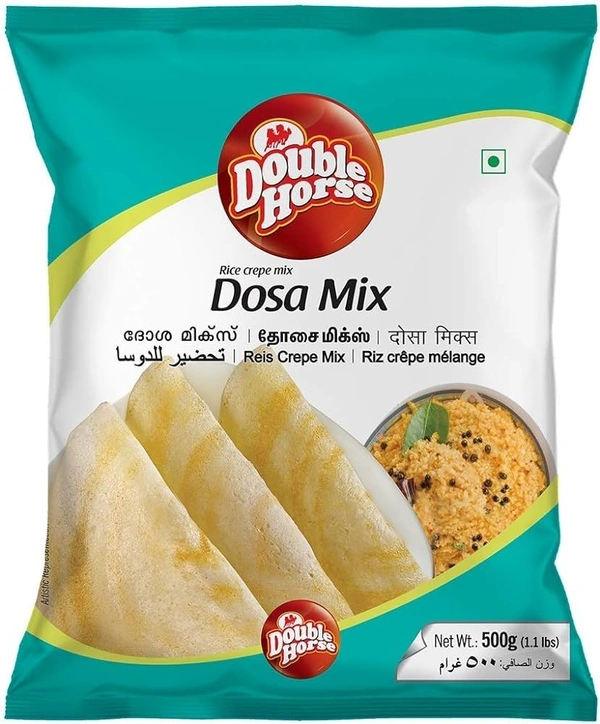 Double Horse Dosa Mix, 500g - 500g
