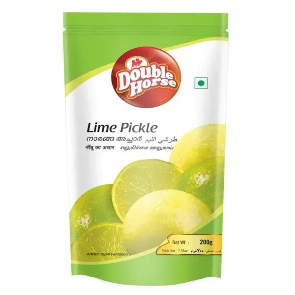 Double Horse Lime Pickle Pouch, 200g - 200g