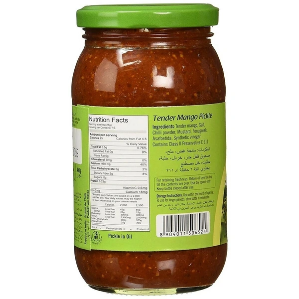 Double Horse Tender Mango Pickle, 400g - 400g