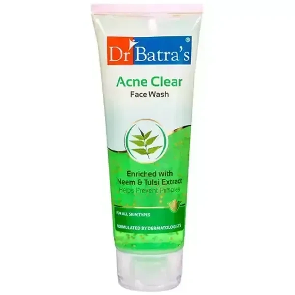 Dr. Batras's Acne Clear Face Wash Neem Tulsi, 100g - 100g