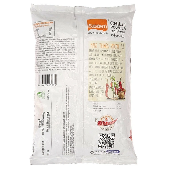 Eastern Chilli Powder, 1 kg - 1 kg