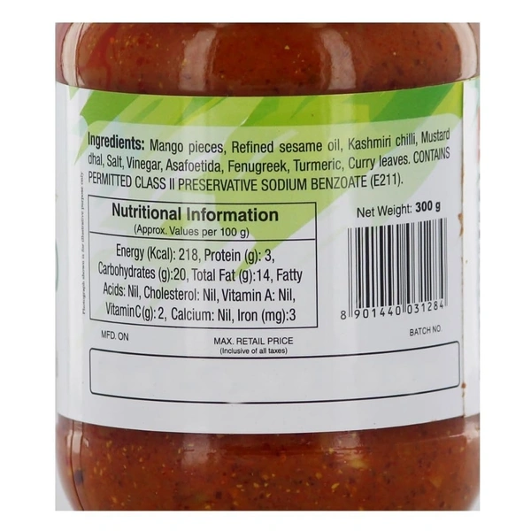 Eastern Cut Mango Pickle, 300g - 300g